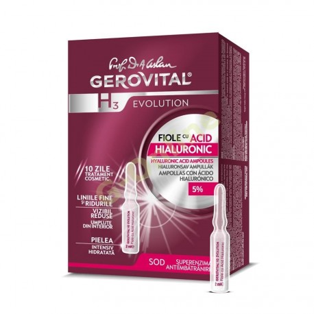 Hyaluronic acid ampoules