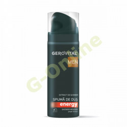 Gerovital MEN Tusfürdő hab - Energy
