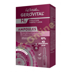 Filler ampullák koncentrált ránctalanító szérum 10% hialuronsav