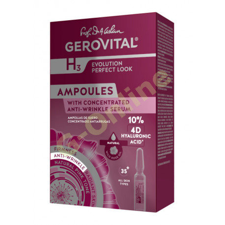 Ránctalanító szérumos ampullák - 10% 4D hialuronsav