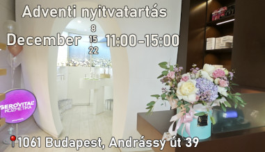 Adventi nyitvatartás